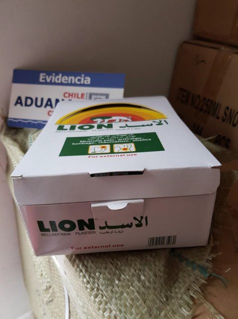 Incautan más de 3.000 parches térmicos falsificados en Iquique