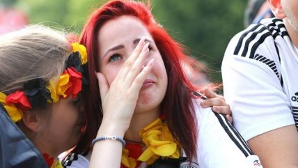 Así sufrieron la eliminación de Alemania los hinchas del campeón del mundo