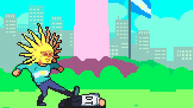 Compañía chilena creó juego para patear a Sampaoli tras eliminación de Argentina