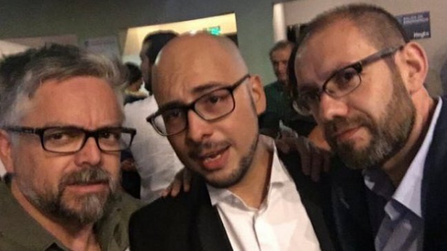 Ortega y Baradit dieron su apoyo a las denunciantes de Nicolás López