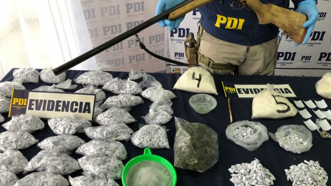 Operativo de la PDI contra el narcotráfico dejó 11 detenidos en Parral