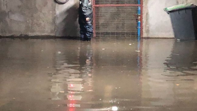 Departamentos filtrados, letreros derribados y voladuras de techo deja sistema frontal en el Biobío