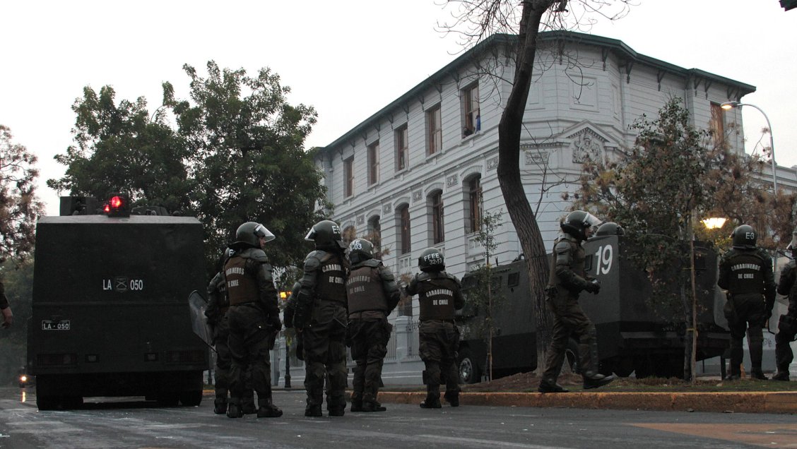Incidentes y amago de incendio se registraron en el Liceo de Aplicación