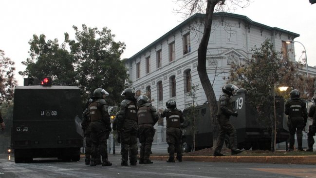 Incidentes y amago de incendio se registraron en el Liceo de Aplicación