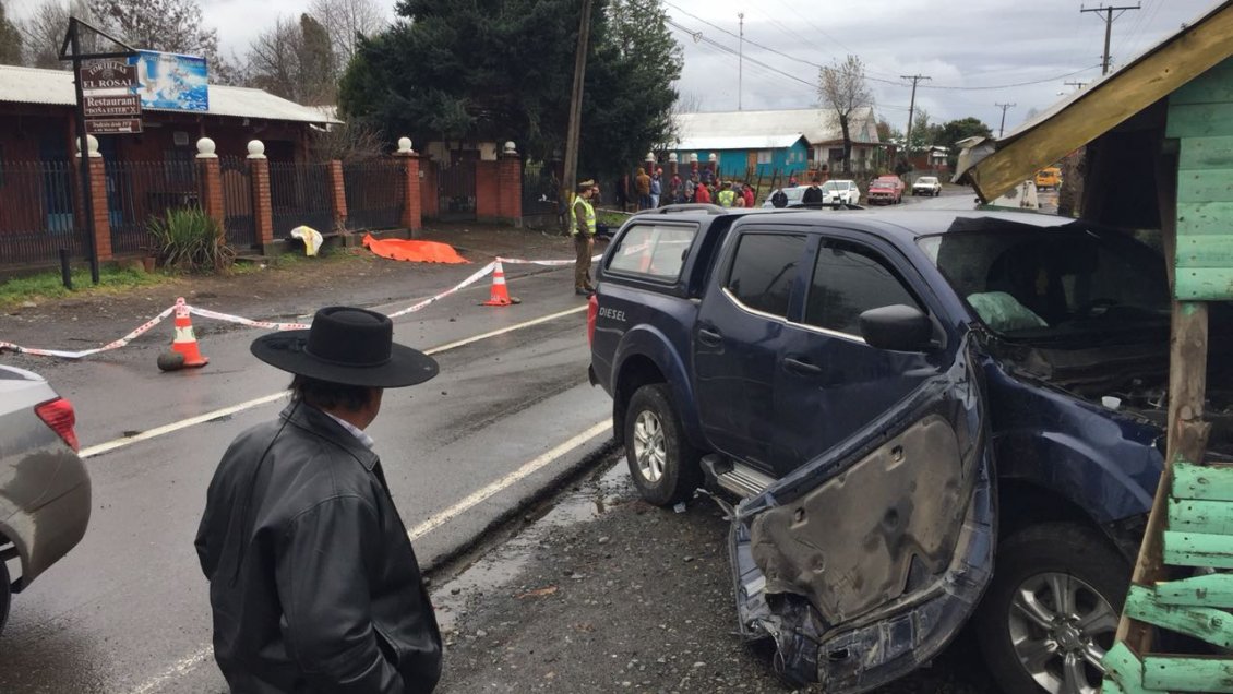Ñuble: Peatón murió atropellado en ruta que une Chillán y Pinto