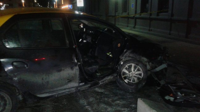 Punta Arenas: Violento accidente se registró en la Plaza de Armas de la ciudad