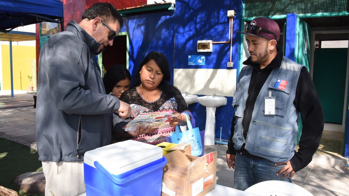 Servicios públicos se trasladaron de Arica al valle de Chaca para asistir a vecinos