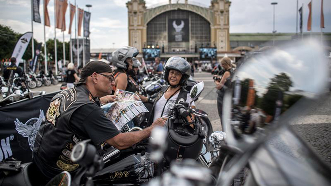 Marca de motocicletas Harley Davidson celebró 115 años de vida