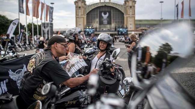Marca de motocicletas Harley Davidson celebró 115 años de vida