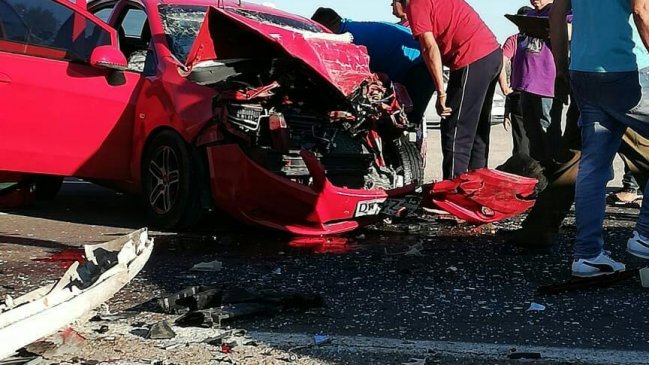 Accidente en camino a La Tirana deja seis heridos