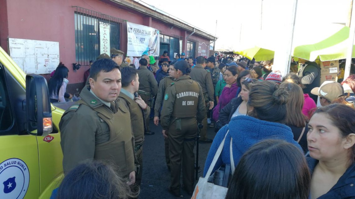 Ñuble: Riña en el persa San Rafael de Chillán deja una persona fallecida