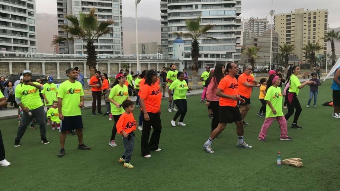 Iquique: Inmigrantes viven jornada deportiva de integración