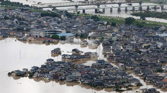 Las lluvias torrenciales dejan casi 100 muertos y 58 desaparecidos en Japón