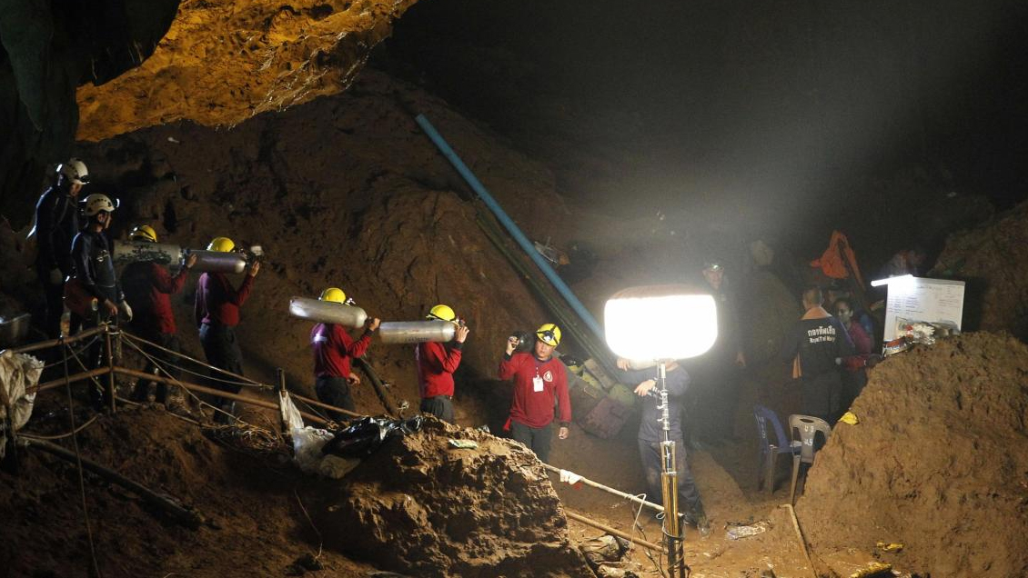 Comenzó la misión final de rescate en la cueva de Tailandia