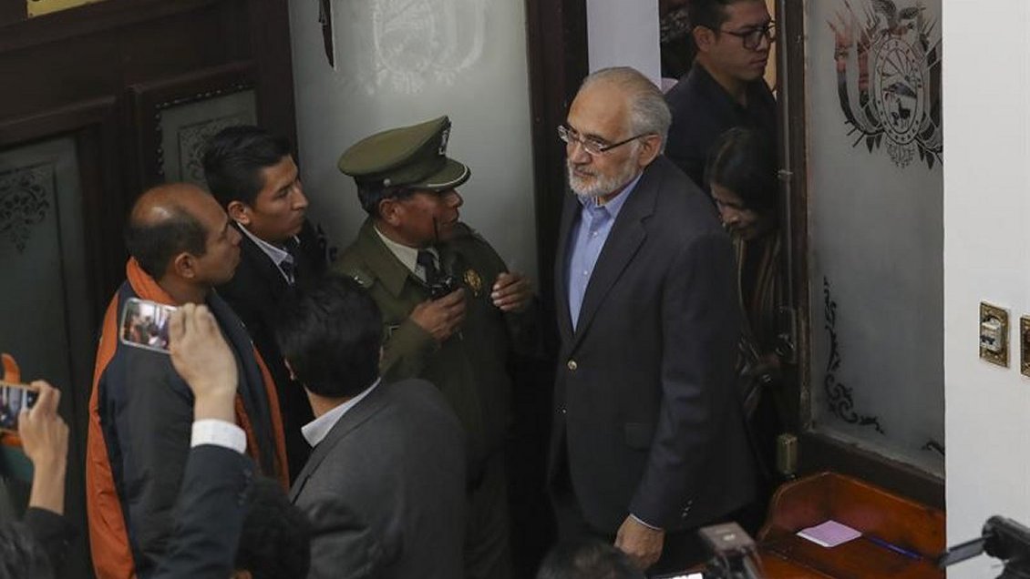 Oposición boliviana denunció persecución en el juicio al ex presidente Carlos Mesa