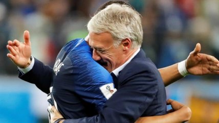 Las celebraciones de la selección francesa luego de vencer a Bélgica en San Petersburgo