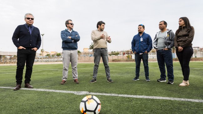 Arica: Reinauguraron la cancha dos del estadio Carlos Dittborn tras obras de reparación
