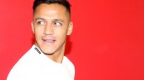 Alexis Sánchez volvió a las prácticas con Manchester United