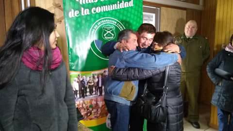 Región de Los Ríos: Tres hermanos se reencontraron después de 45 años