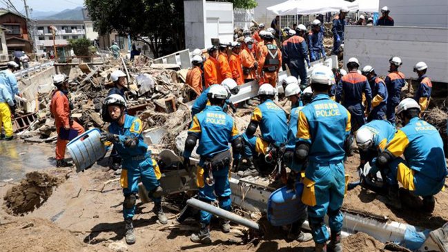 Emergencia en Japón: Ascienden a 199 los fallecidos por lluvias torrenciales