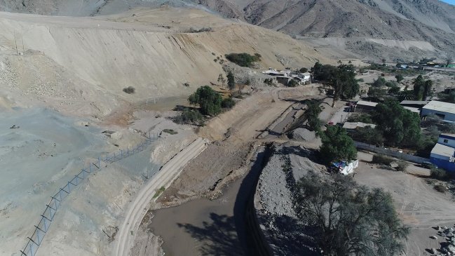 Copiapó: Culminan trabajos en punto crítico de aluviones