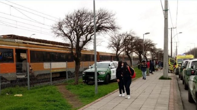 Coronel: Hombre murió tras ser atropellado por un tren