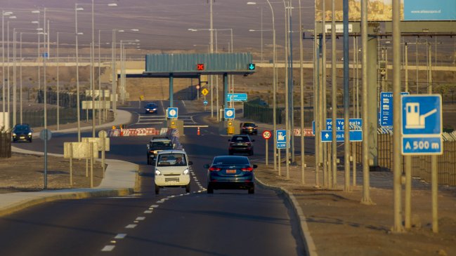 Fin de semana largo: 62 mil vehículos transitarán por las carreteras de Antofagasta