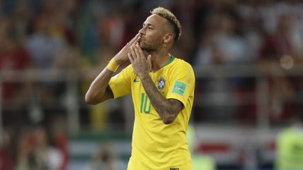 Neymar saludó a sus amigos Rakitic y Mbappé de cara a la final del Mundial de Rusia 2018