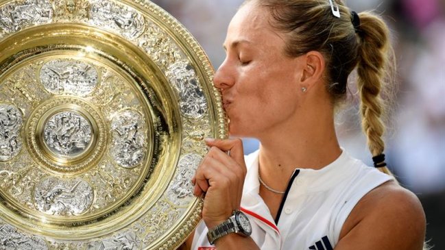 Angelique Kerber y el título en Wimbledon: 