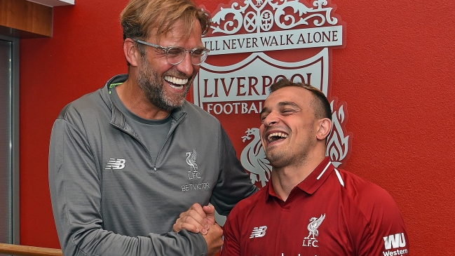 Liverpool fichó al suizo Xherdan Shaqiri