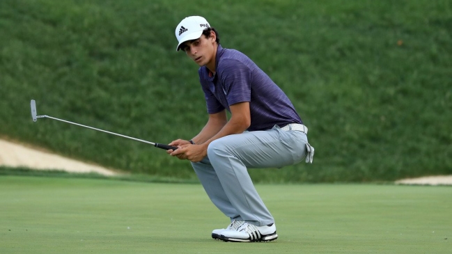 Joaquín Niemann trepó en la tabla del John Deere Classic