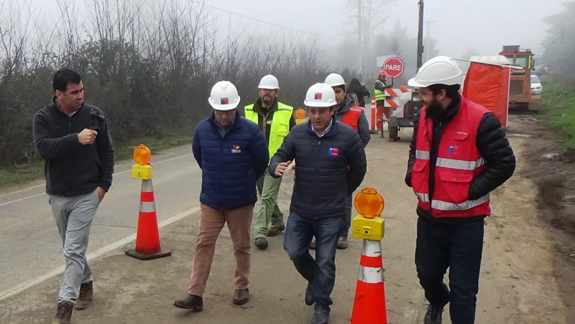 Pelarco: Repavimentarán 15 kilómetros de la Ruta 5 Sur para mejorar acceso a visitantes
