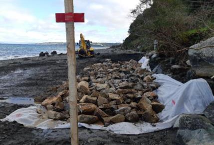 Chiloé: Obras Portuarias socializa proyectos de protección de bordes costeros