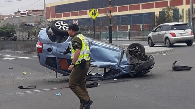 Arica: Joven conductor falleció al volcar su automóvil en Linderos