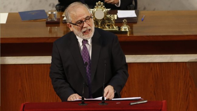 Carlos Montes en la cuenta pública del Congreso: Aquí es donde se deben tomar las decisiones