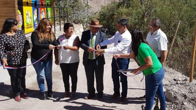 Arica y Parinacota: Poblado de Chitita por fin cuenta con muro de contención tras constantes derrumbes