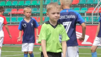 La final del Mundial de Rusia 2018, pero jugada por niños