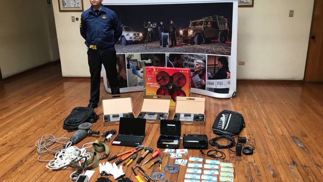 Tres detenidos por robo de supermercado en Antofagasta