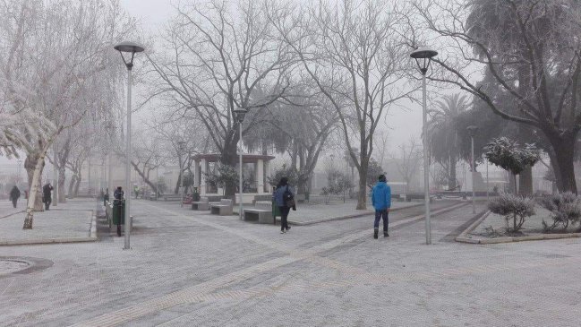 Talca registró la jornada más fría en sus últimos 28 años
