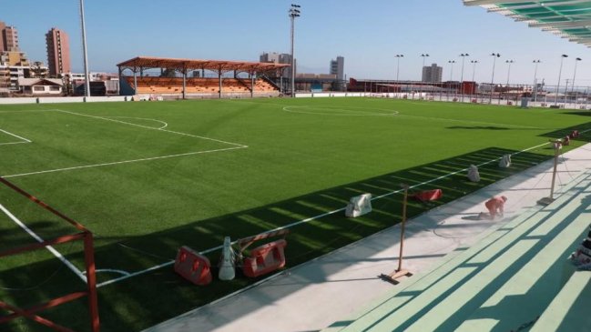 Estadio Deportivo Escolar de Antofagasta lleva un 80 por ciento de avance