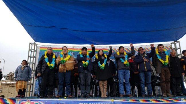 Senador Jorge Soria recibe reconocimiento en Bolivia