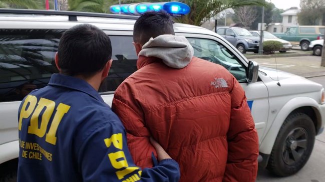 PDI detuvo a sujeto que mató a reo en cárcel de Rancagua en 2015