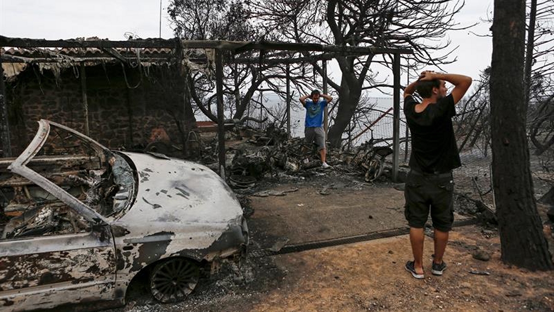 Grecia: Aumenta a 74 la cifra de fallecidos y 187 heridos en incendio