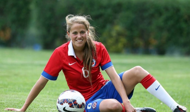 Sofía Hartard se transformó en jugadora de Deportivo Alavés