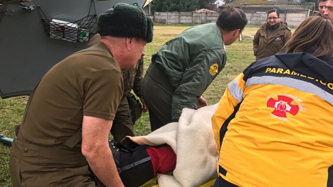 Rescataron a montañista con fracturas expuestas en la Quebrada de Macul