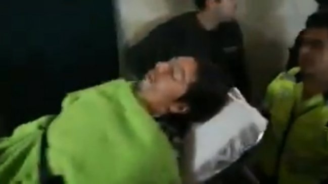 Celestino Córdova fue trasladado al Hospital de Nueva Imperial