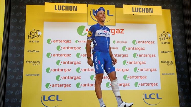  Gilbert se retiró del Tour 