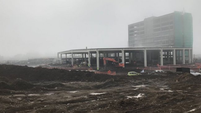 Construcción del primer casino de la región de Ñuble presenta un 52 por ciento de avance