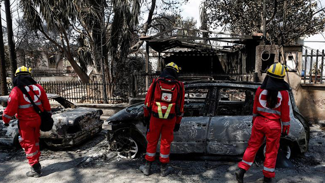 Grecia: Suben a 81 los muertos por devastadores incendios forestales