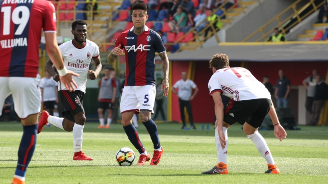 Bologna de Erick Pulgar debutará ante SPAL en la Serie A